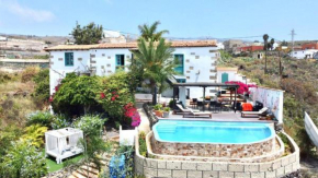Espectacular villa con piscina infinity, BBQ y Wifi en San Miguel de Abona, Tenerife Sur